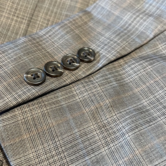 JOS A. Bank Signature Collection 42L Gray Lightweight Blazer Jacket - Picture 10 of 10